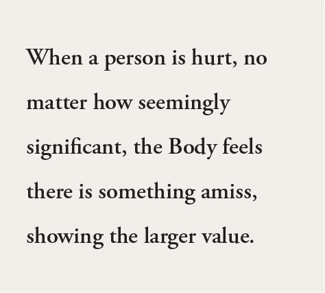 When a person is hurt