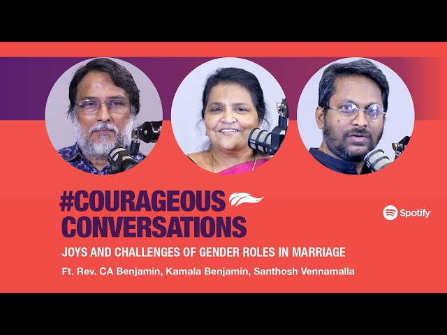 Joys and Challenges of Gender Roles in Marriage | CA Benjamin | Kamala Benjamin | Santhosh Venamalla