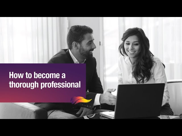 Are you a Thorough Professional? | Selina David