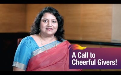 A Call to Cheerful Givers | Swaroopa Rathna