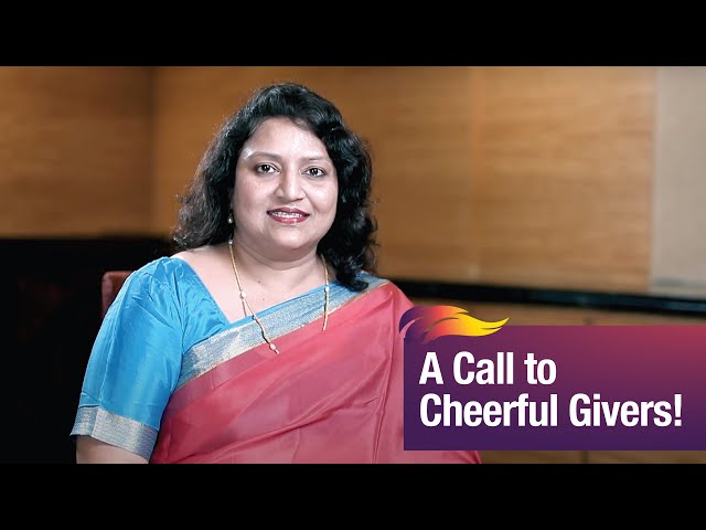 A Call to Cheerful Givers | Swaroopa Rathna
