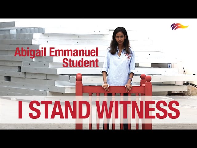 I Stand Witness/ Abigail Emmanuel